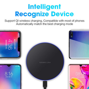 Ασύρματη βάση φόρτισης 60W για iPhone 14 13 12 11 Pro XS Max Induction Γρήγορη ασύρματη φόρτιση για Samsung Xiaomi Huawei