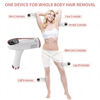 Епилатор за жени 999999 Лазерна ipl епилация Депилатор Машина 2022 Най-новото устройство за коса Безболезнен уред за лична хигиена