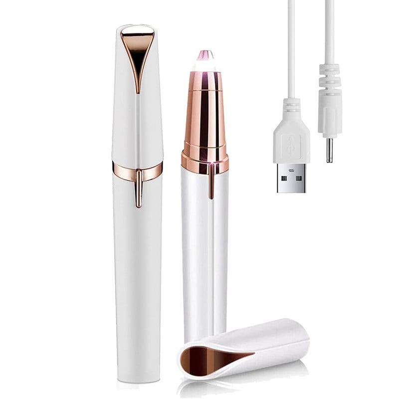 USB-laetav valutu elektriline kulmutrimmer naistele Epilaatoripliiatsid Raseerija Pardel Meigitööriistad Näokarvade eemaldaja