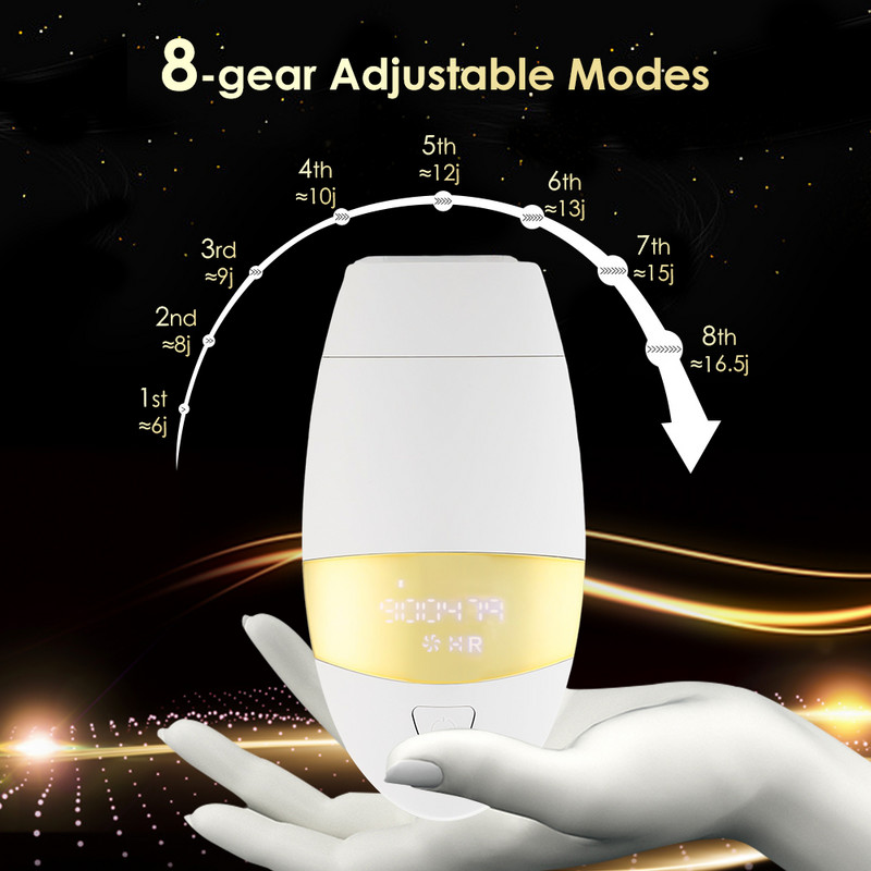 Epilator electric cu laser Epilator cu lumină pulsată Fotoepilator Dispozitiv de îndepărtare permanentă a părului IPL pentru femei profesional 110V 220V