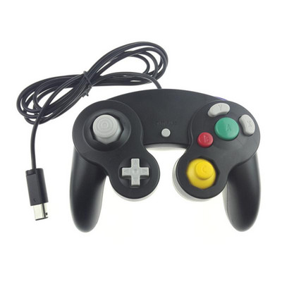 Laidinis žaidimų pultelis, skirtas Nintend NGC GC rankinis valdymo pultas Gamecube valdikliui Vairasvirtė, skirta Nintendo, skirta MAC kompiuterinių žaidimų priedui