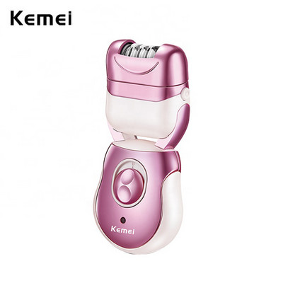 KEMEI Epilator multifuncțional 3 în 1 Barbat Femeie Electric Doamna Corp Picior Axila Epilator Pubian Îndepartare Aparat de ras Pedichiura picioarelor 376