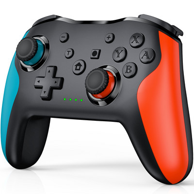 Belaidis „Bluetooth“ žaidimų pultelis, skirtas „Nintendo Switch“ / „Switch Lite“ Integruotas 600 mAh baterijos Pro žaidimų valdiklis, skirtas jungiklio priedams
