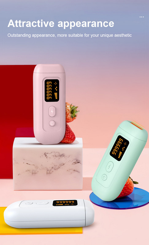 IPL plaukų šalinimo epiliatorius ir nuolatinio plaukų šalinimo lazeriu aparatas Veido kūno elektrinis depiliatorius lazerinis depiliatorius 990000 Flashes