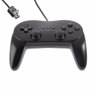 Ретро NS кабелен контролер Gaming Remote Pro геймпад Класически джойпад за Nintend Wii Второ поколение джойстик геймпад