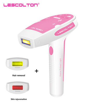 Lescolton IPL epilátor fájdalommentes szőrtelenítő lézeres szőrtelenítő gép test bikini női szőrtelenítő borotva T006