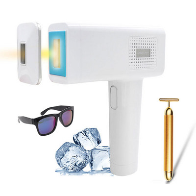 Lescolton All in One IPL plaukų šalinimas 400000 Flash ICE Cold Epilator Permanent Lazer Bikini Trimmer Photorejuvenation Depilador