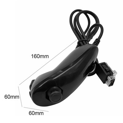 Klasikinis žaidimų pulto valdiklis, skirtas Nintend Wii Joypad nuotolinio valdymo svirtis Žaidimų valdiklis žaidimų nuotolinio valdymo pulto vairasvirtė