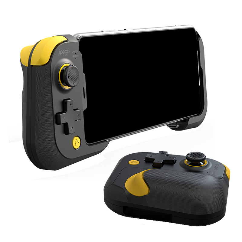 „Ipega PG-9211“ mobiliojo telefono žaidimų pultelis „Bluetooth“ žaidimų valdiklis, deformuojamas vairasvirtė „Super kubas“, skirtas iOS Android, su saugojimo krepšiu