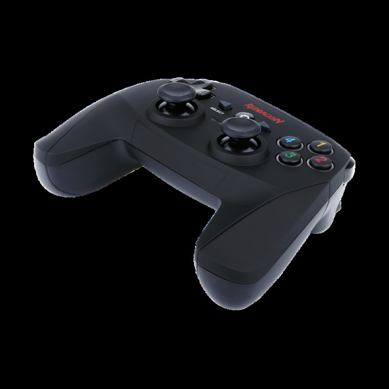 Redragon G808 žaidimų pultelis, kompiuterinių žaidimų valdiklis, vairasvirtė su dviguba vibracija, akėčios, skirta Windows PC, PS3, Playstation, Android, Xbox 360