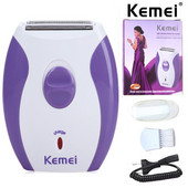 Kemei Ženski epilator Električni brijač Lice Tijelo Noge Trimer za uklanjanje dlačica Ženski aparat za brijanje bikinija EU utikač KM-280R