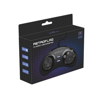 Retroflag Classic USB Controller-M Classic Retro Wired Gamepad за Raspberry Pi, Windows, Switch, Nintendo Switch OLED