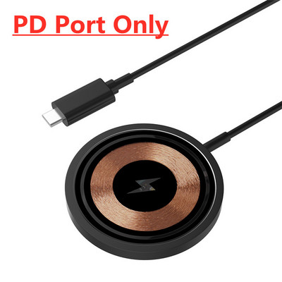 100 W magnetinis belaidis įkroviklis, skirtas iPhone 14 13 12 11 X Pro Max Mini telefono įkrovikliai Indukcinio greito įkrovimo doko stotis