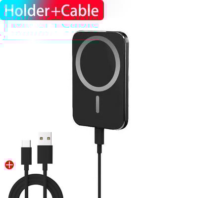 Magnetinis automobilinis laikiklis, skirtas Magsafe iPhone 1213 14 Pro Max Priedai 15w Greito Qi belaidžio įkrovimo laikiklis išmaniųjų telefonų automobilinis įkroviklis