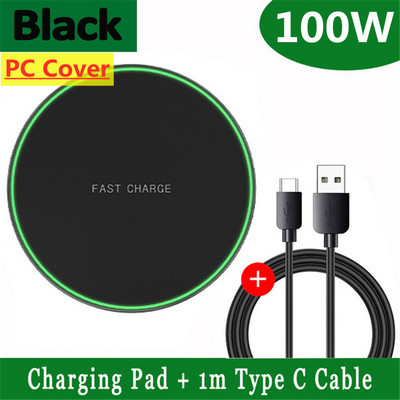 100 W belaidžio įkroviklio padėklas, skirtas iPhone 14 13 12 11 Pro Max Xr Xs Samsung Xiaomi Induction greito belaidžio įkrovimo doko stočiai