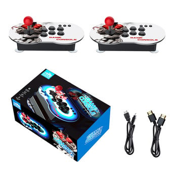 MT6 10000+ игри 4K HD Video Arcade Game Console HDMI-съвместим 3D Dual Controller Joystick Game Player за PS1