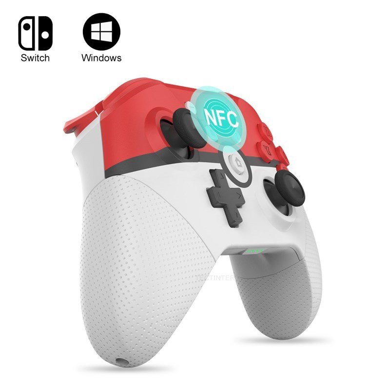 Ασύρματη υποστήριξη Bluetooth Gamepad Συμβατό με Nintendo Switch Pro/USB PC για NS Pro Game joystick με δόνηση NFC 6-Axis