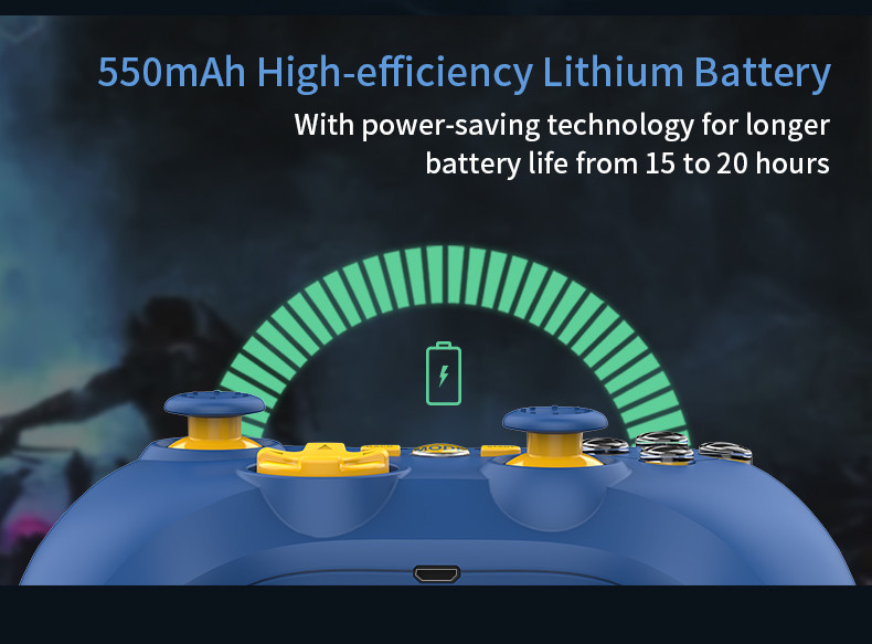 PXN P3 belaidis „Bluetooth“ 2.4G žaidimų valdiklis USB laidinis nešiojamasis vairasvirtės žaidimų pultelis, skirtas PS3 IOS „Android TV“ / asmeniniam kompiuteriui „Windows 7/8/10/11“