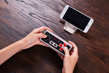 8Bitdo N30 черен безжичен контролер Bluetooth геймпад за Nintendo Switch Android MacOS Steam Window