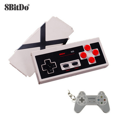 8Bitdo N30 черен безжичен контролер Bluetooth геймпад за Nintendo Switch Android MacOS Steam Window