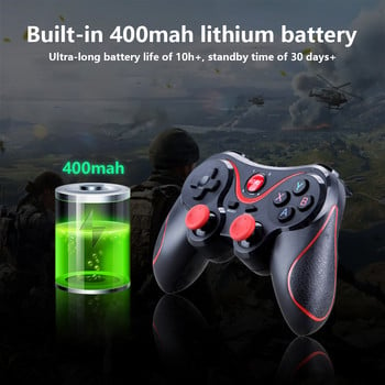 BROODIO 2.4G Безжичен геймпад Android Game Controller Джойстик Joypad Control CellPhone Tablet PC Smart TV Box Bluetooth Gamepad