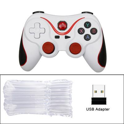 BROODIO 2.4G belaidis žaidimų pultelis Android žaidimų valdiklis Joystick Joypad Control Mobiliojo telefono planšetinis kompiuteris Smart TV Box Bluetooth žaidimų pultelis