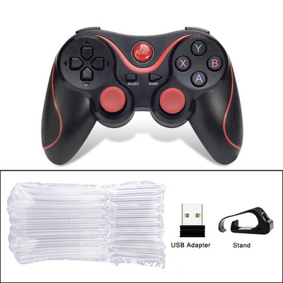 BROODIO 2.4G belaidis žaidimų pultelis Android žaidimų valdiklis Joystick Joypad Control Mobiliojo telefono planšetinis kompiuteris Smart TV Box Bluetooth žaidimų pultelis