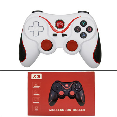 BROODIO 2.4G belaidis žaidimų pultelis Android žaidimų valdiklis Joystick Joypad Control Mobiliojo telefono planšetinis kompiuteris Smart TV Box Bluetooth žaidimų pultelis