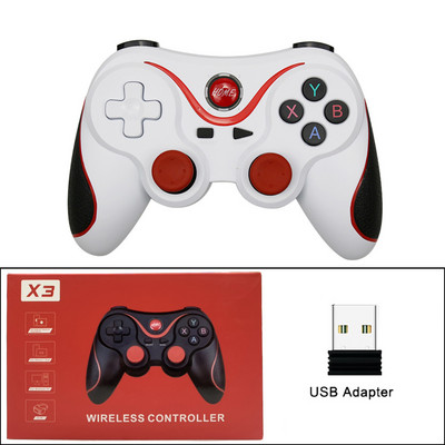 BROODIO 2.4G belaidis žaidimų pultelis Android žaidimų valdiklis Joystick Joypad Control Mobiliojo telefono planšetinis kompiuteris Smart TV Box Bluetooth žaidimų pultelis