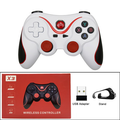 BROODIO 2.4G belaidis žaidimų pultelis Android žaidimų valdiklis Joystick Joypad Control Mobiliojo telefono planšetinis kompiuteris Smart TV Box Bluetooth žaidimų pultelis