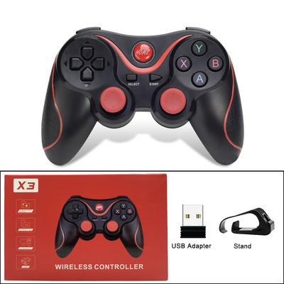 BROODIO 2.4G belaidis žaidimų pultelis Android žaidimų valdiklis Joystick Joypad Control Mobiliojo telefono planšetinis kompiuteris Smart TV Box Bluetooth žaidimų pultelis