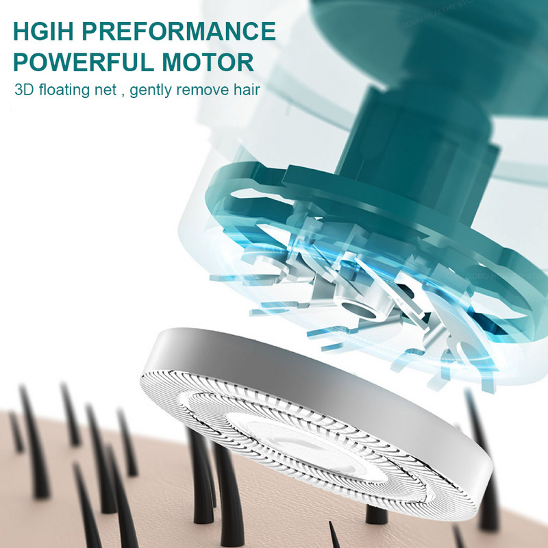 Neskausminga plaukų šalinimo priemonė Bikini žoliapjovė veido epiliatorius elektrinis skustuvas vyrams Moterų veido skustuvas Kūno plaukų skutimas lūpoms Pažastys