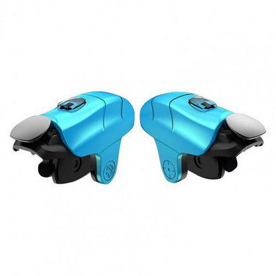 Controler de joc Gamepad Viteză reglabilă Joc de fotografiere Joc auxiliar de declanșare Buton de vizare Joystick de împușcare pentru Android iPhone