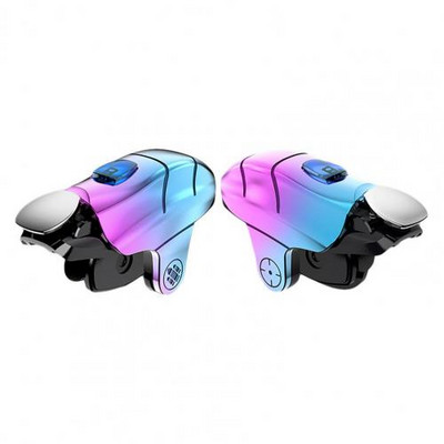 Controler de joc Gamepad Viteză reglabilă Joc de fotografiere Joc auxiliar de declanșare Buton de vizare Joystick de împușcare pentru Android iPhone