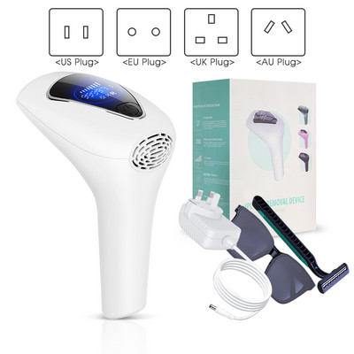 [ZS] 990 000 välgu laserepilaator IPL impulssvalgusega LCD-ekraaniga depilaator 8 taset naistele keha valutu bikiinide karvaeemaldus