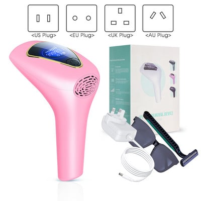 [ZS] 990 000 välgu laserepilaator IPL impulssvalgusega LCD-ekraaniga depilaator 8 taset naistele keha valutu bikiinide karvaeemaldus