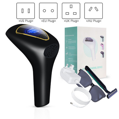 [ZS] 990 000 välgu laserepilaator IPL impulssvalgusega LCD-ekraaniga depilaator 8 taset naistele keha valutu bikiinide karvaeemaldus