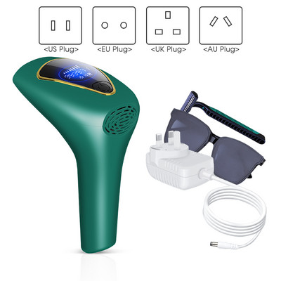 [ZS] 990 000 välgu laserepilaator IPL impulssvalgusega LCD-ekraaniga depilaator 8 taset naistele keha valutu bikiinide karvaeemaldus