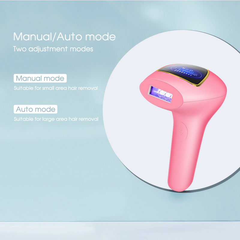 [ZS] 990 000 välgu laserepilaator IPL impulssvalgusega LCD-ekraaniga depilaator 8 taset naistele keha valutu bikiinide karvaeemaldus