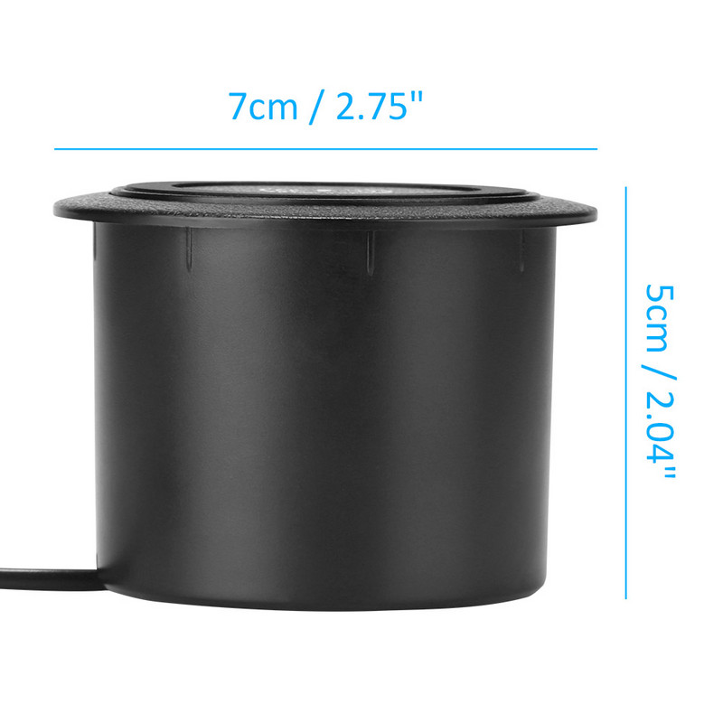 QI brzi bežični punjač Pop-up stolni ugrađeni brzi bežični punjač s USB priključkom 30 W univerzalni za Iphone Xiaomi pametni telefon