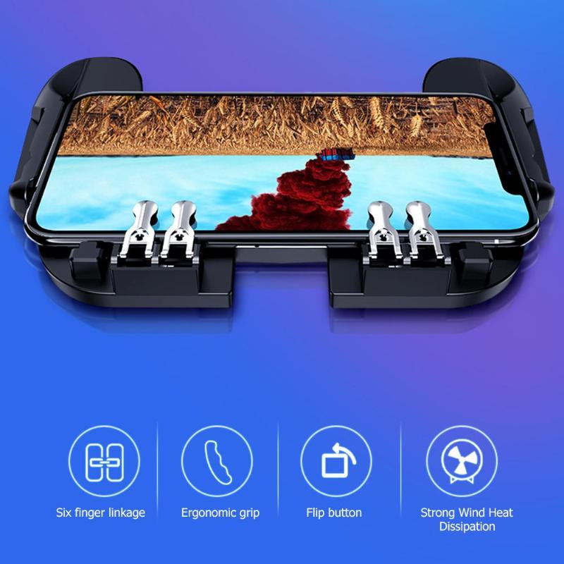 Gamepad Pubg Controller Android Joystick Mobile Game Pad Game-Controller käeshoitav mängija Winex IPhone Xiaomi jaoks koos jahuti ventilaatoriga