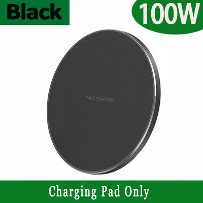 100 W gyors vezeték nélküli töltő iPhone 13 12 11 Pro Max XS XR X indukciós vezeték nélküli töltőpad Samsung S21 S20 S10 9 készülékhez Megjegyzés