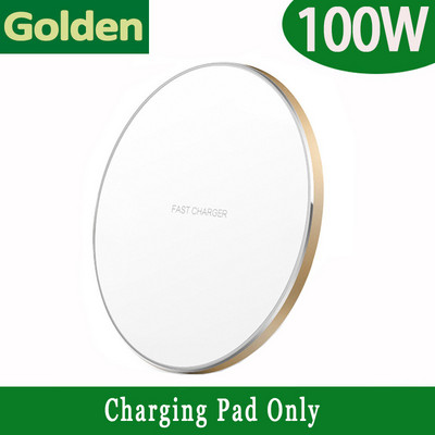 100 W gyors vezeték nélküli töltő iPhone 13 12 11 Pro Max XS XR X indukciós vezeték nélküli töltőpad Samsung S21 S20 S10 9 készülékhez Megjegyzés