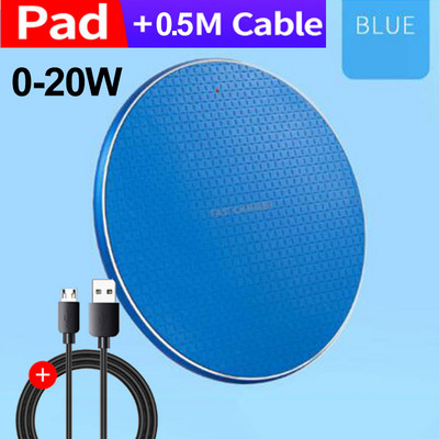 30W bežični punjač za iPhone 13 12 11 Xs Max X XR 8 Plus Podloga za brzo punjenje za Ulefone Doogee Samsung Note 9 Note 8 S10 Plus