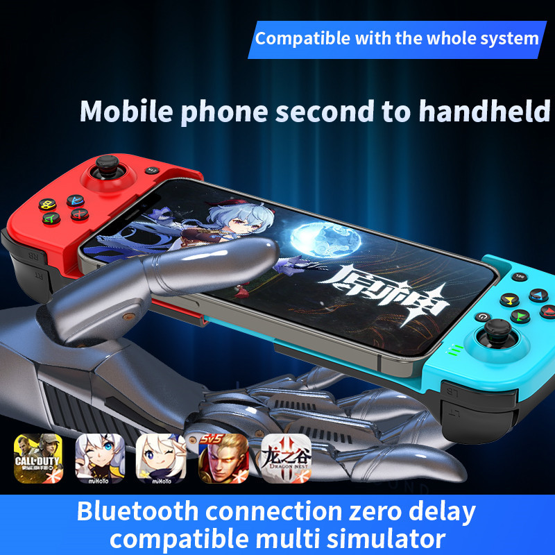 Bežični Gamepad za mobilni telefon za iOS Android Bluetooth 5.0 Kontroler za igre za PUBG Tip-C Gamepads Joystick za NS Switch PS4