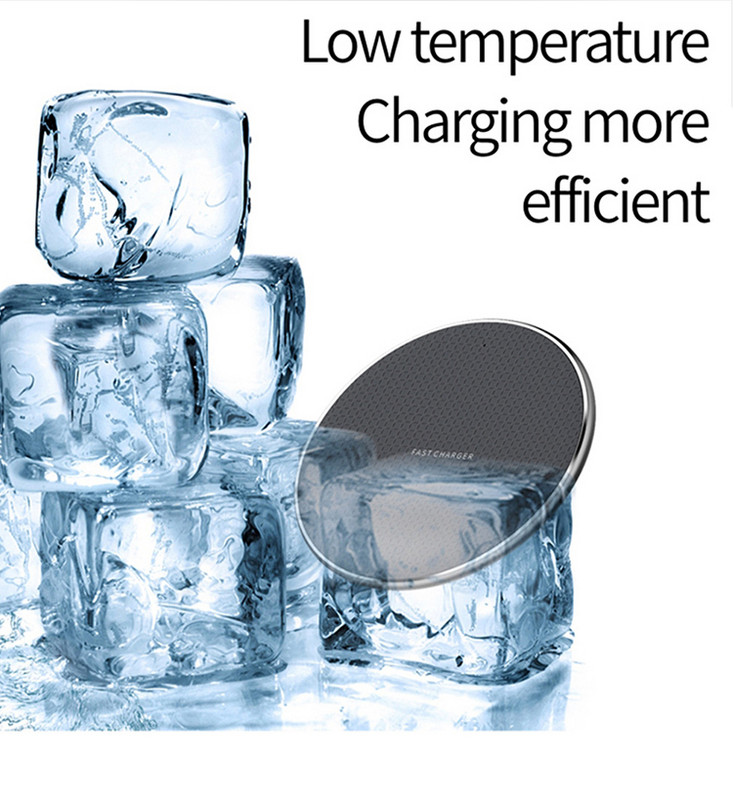 încărcător fără fir 10w pentru iphone11 xs max x xr 8plus încărcător pentru telefon mobil cu încărcare rapidă pentru ulefone doogee samsung note 9 8 s10plus