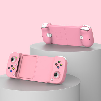 Teleskopický gamepad pre mobilné telefóny s iOS / Androidom, bezdrôtový ovládač Bluetooth, joystick pre PUBG / Nintendo / PS4, PC
