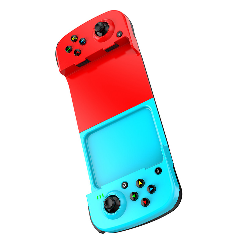 Teleskopický gamepad pre mobilné telefóny s iOS / Androidom, bezdrôtový ovládač Bluetooth, joystick pre PUBG / Nintendo / PS4, PC