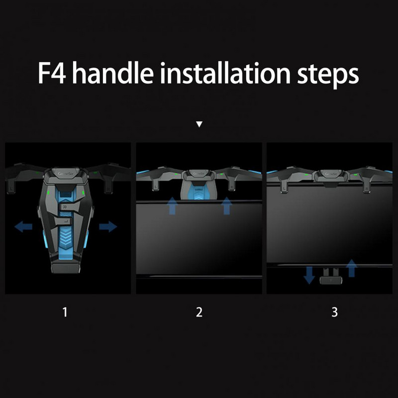 1 rinkinys, unikalus žaidimų pulto paleidiklis, sulankstomas prijungiamas žaidimų valdiklis, vaizdo žaidimų išorinis valdiklis