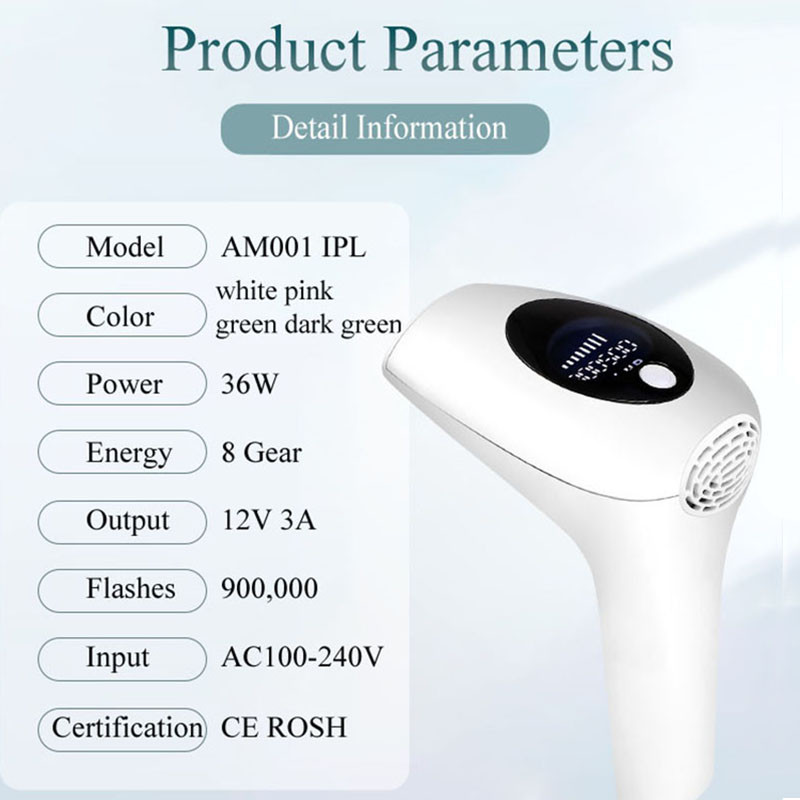 Electric 999999 Flashes IPL Laser Epilator Photon Hair Removal Photoepilator LED Home Depiladora Ξυριστική μηχανή μπικίνι μασχάλης ανώδυνη